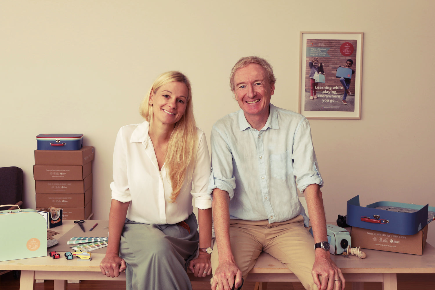 Angela and Martin, Founders of Wonderful Little Company