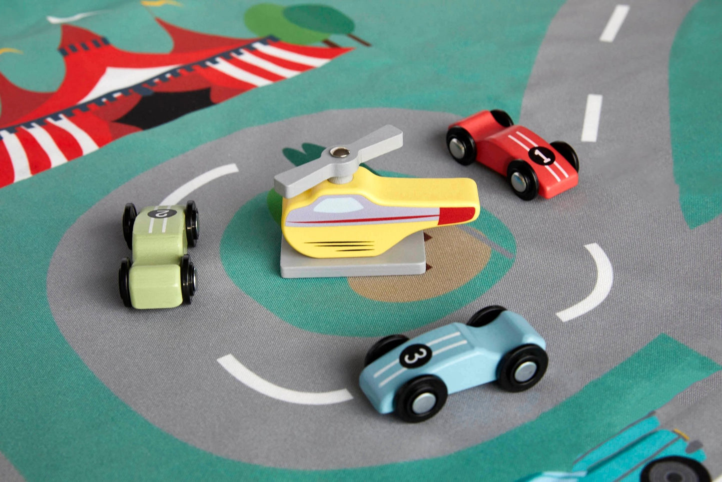 Explorer’s Play Set — Cars & Copter Edition - Wonderful Little Company ™
