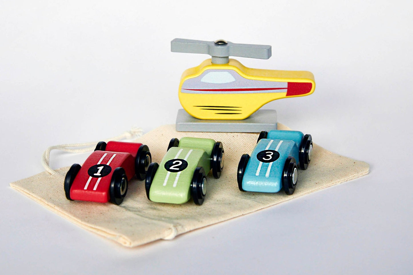 Explorer’s Play Set — Cars & Copter Edition - Wonderful Little Company ™