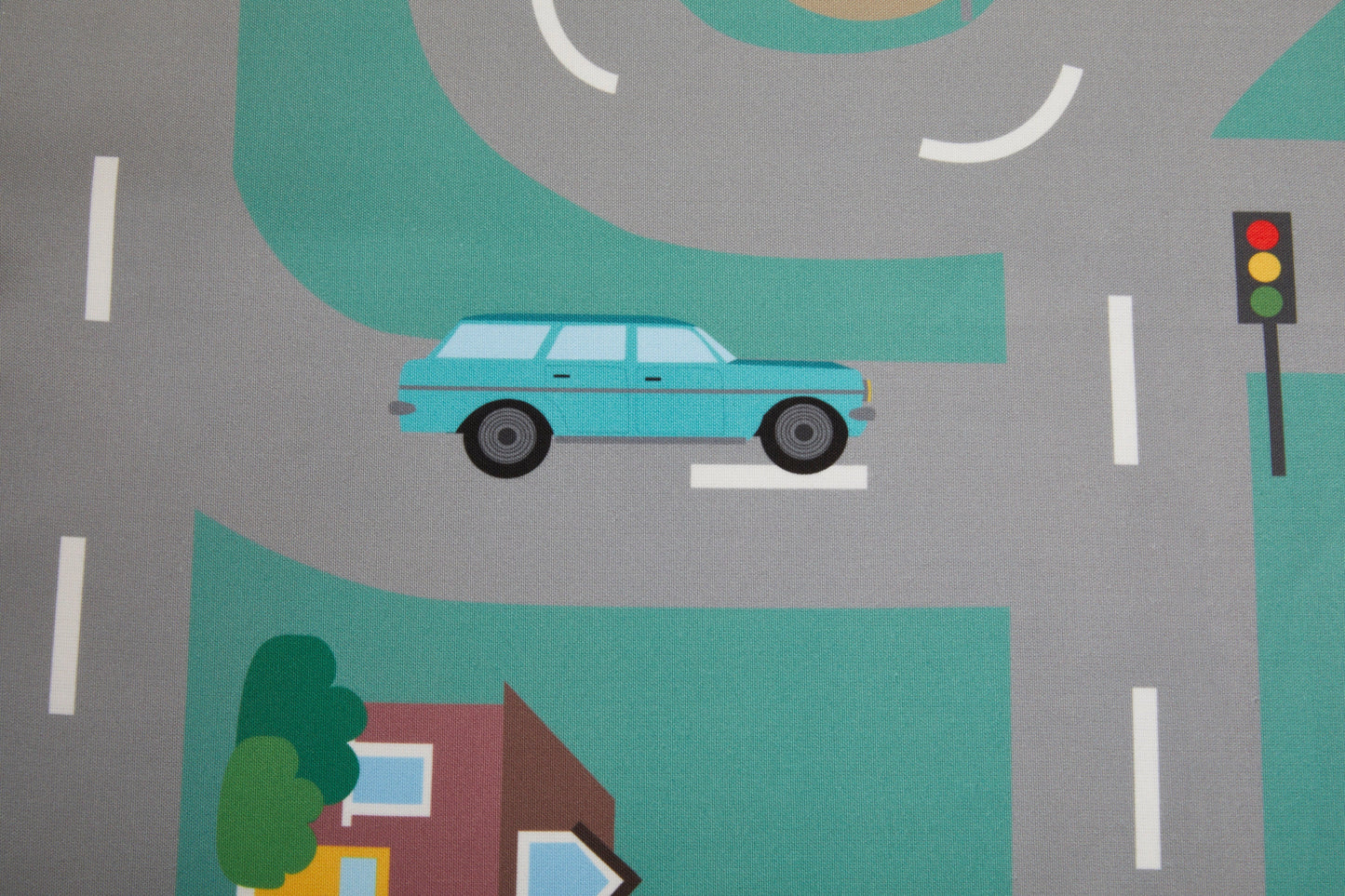 Playmat set for car lovers * NEW * LIMITED EDITION * Premium rPET Fibre (includes 2 wooden cars) - Wonderful Little Company ™
