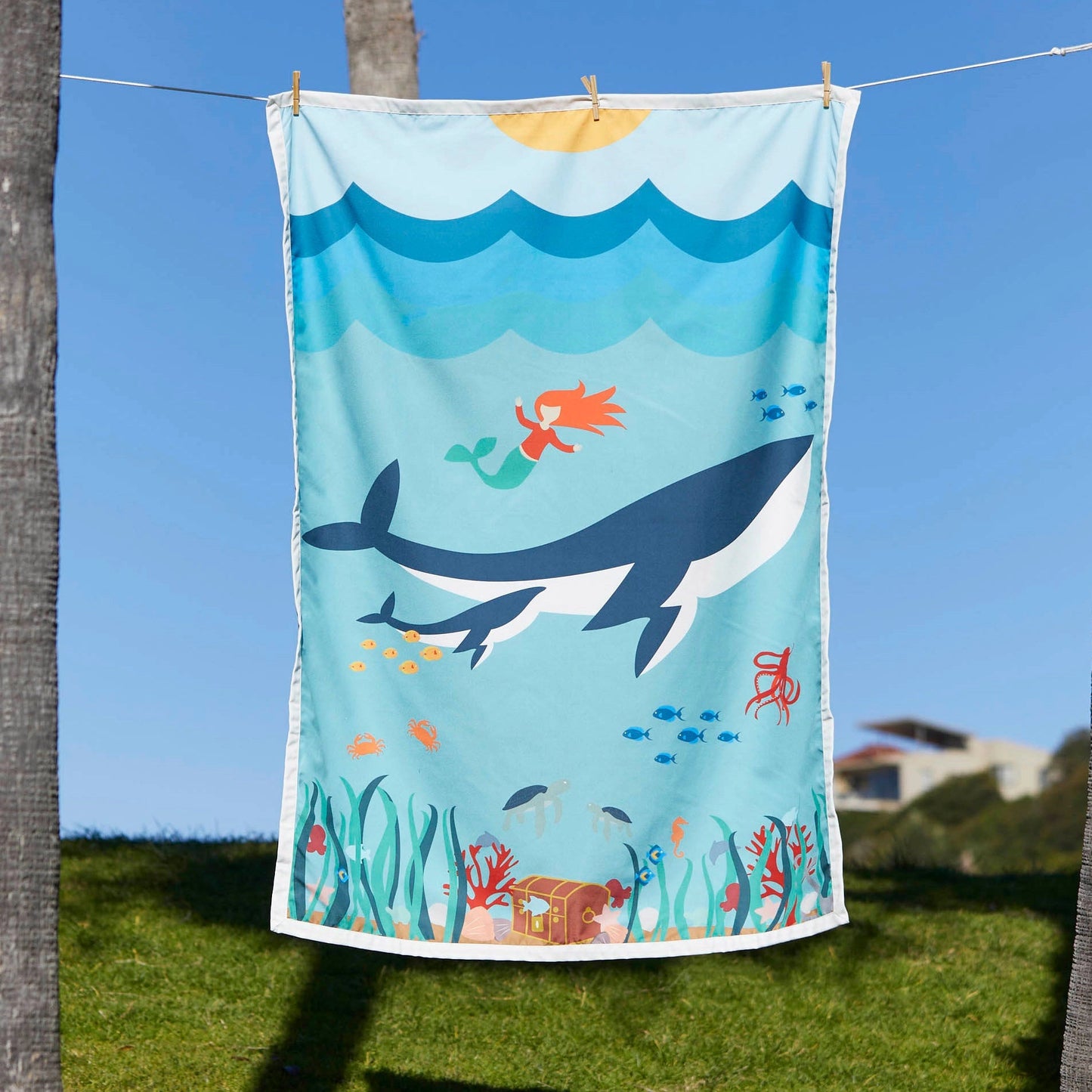 Playmat set for ocean lovers * NEW * LIMITED EDITION * Premium rPET Fibre (incl. memory game) - Wonderful Little Company ™