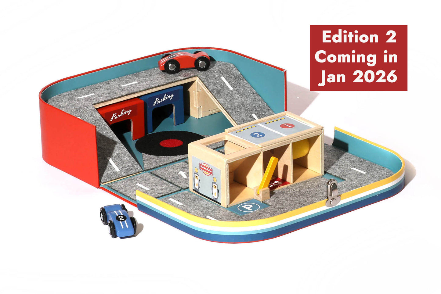 Little Car Suitcase - Travel Toy for Toddlers Ages 2-4