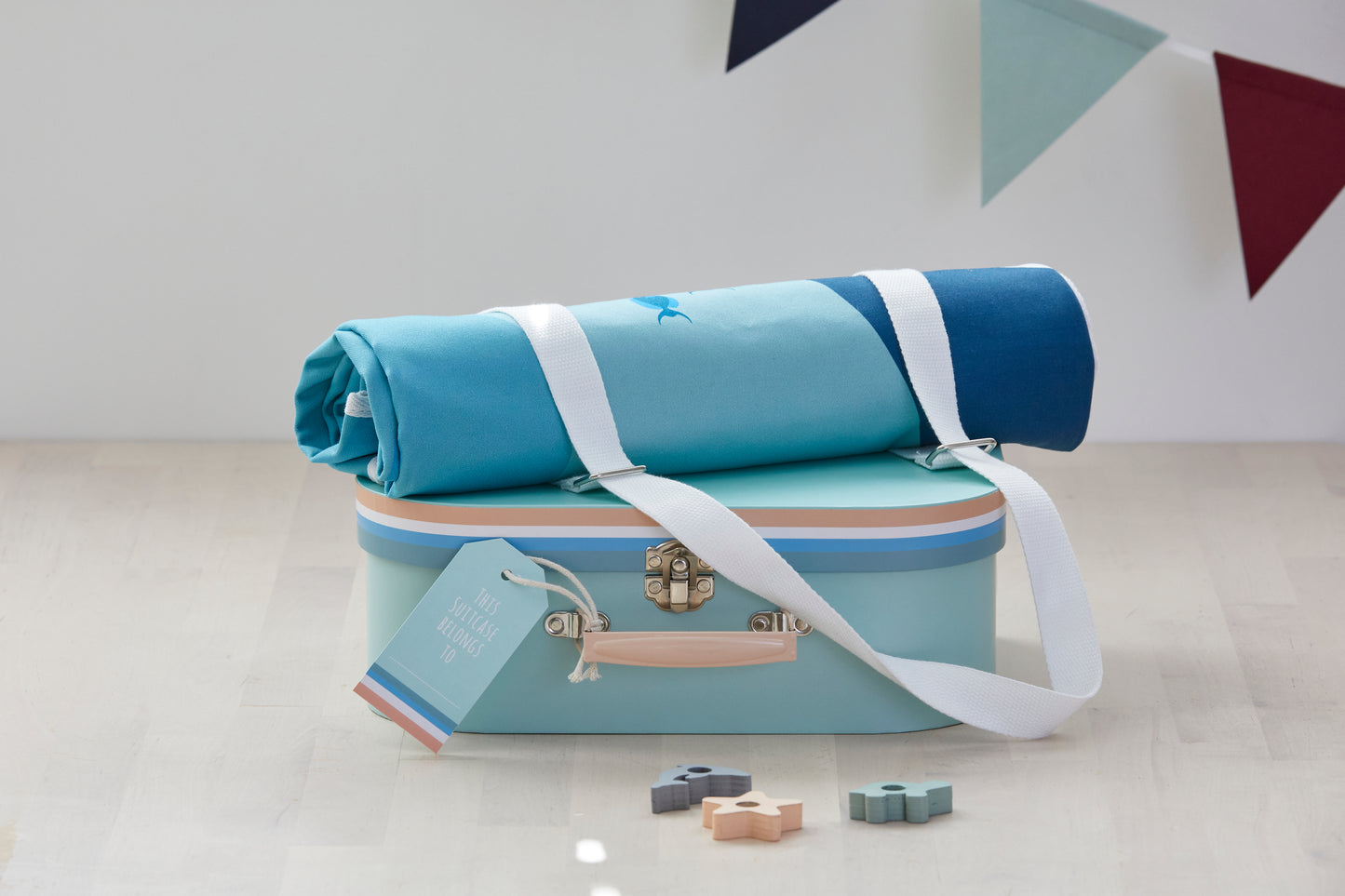 Ocean Suitcase/ rPet Playmat Bundle