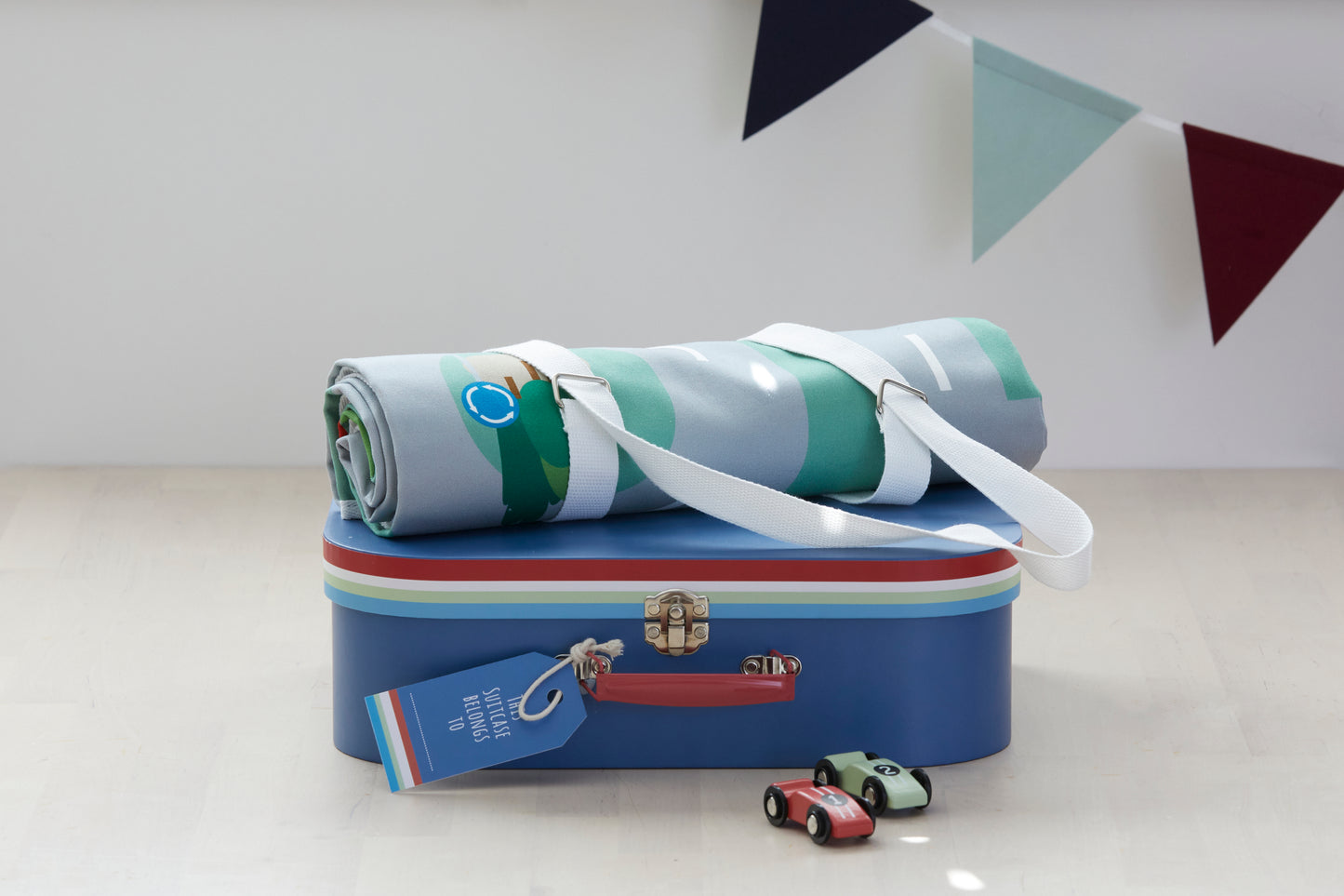 Car Suitcase/ rPet Playmat Bundle