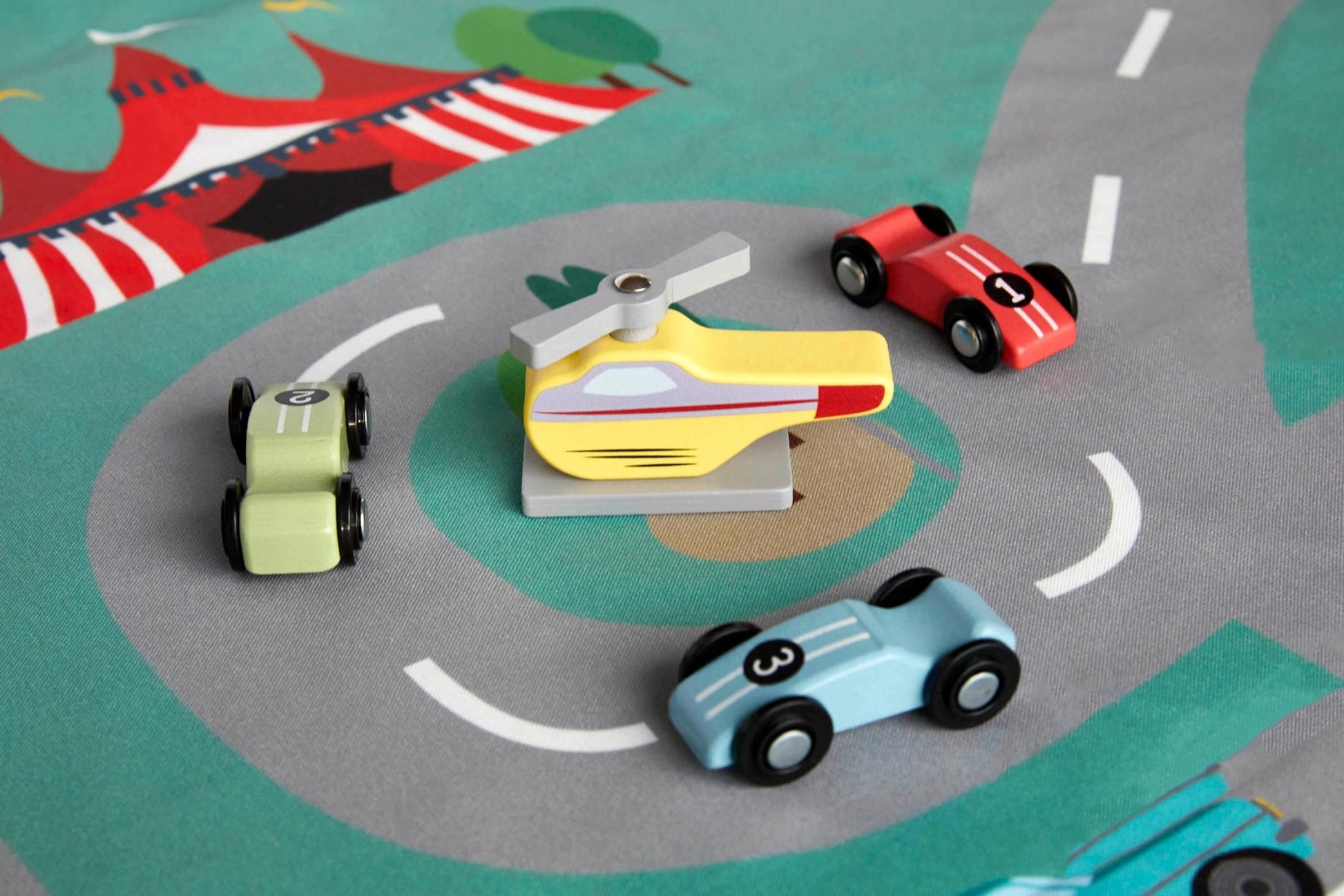 Explorer’s Play Set — Cars & Copter Edition - Wonderful Little Company ™