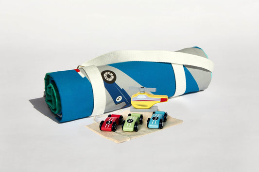 Explorer’s Play Set — Cars & Copter Edition - Wonderful Little Company ™