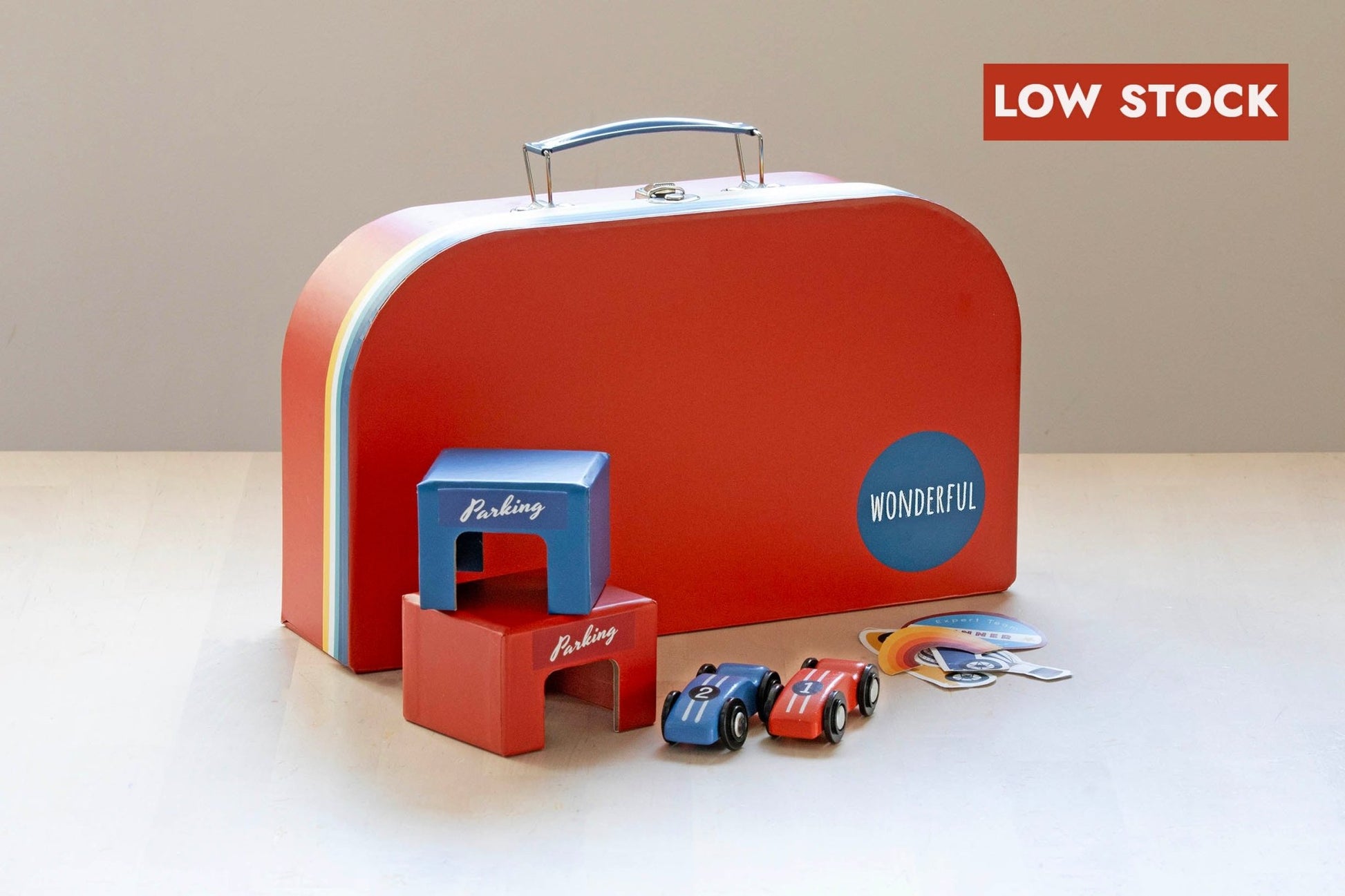 Little Car Suitcase - Travel Toy for Toddlers Ages 2 - 4 - Wonderful Little Company ™