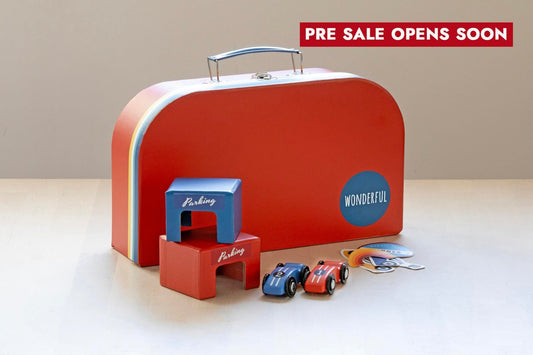 Little Car Suitcase - Travel Toy for Toddlers Ages 2 - 4 - Wonderful Little Company ™