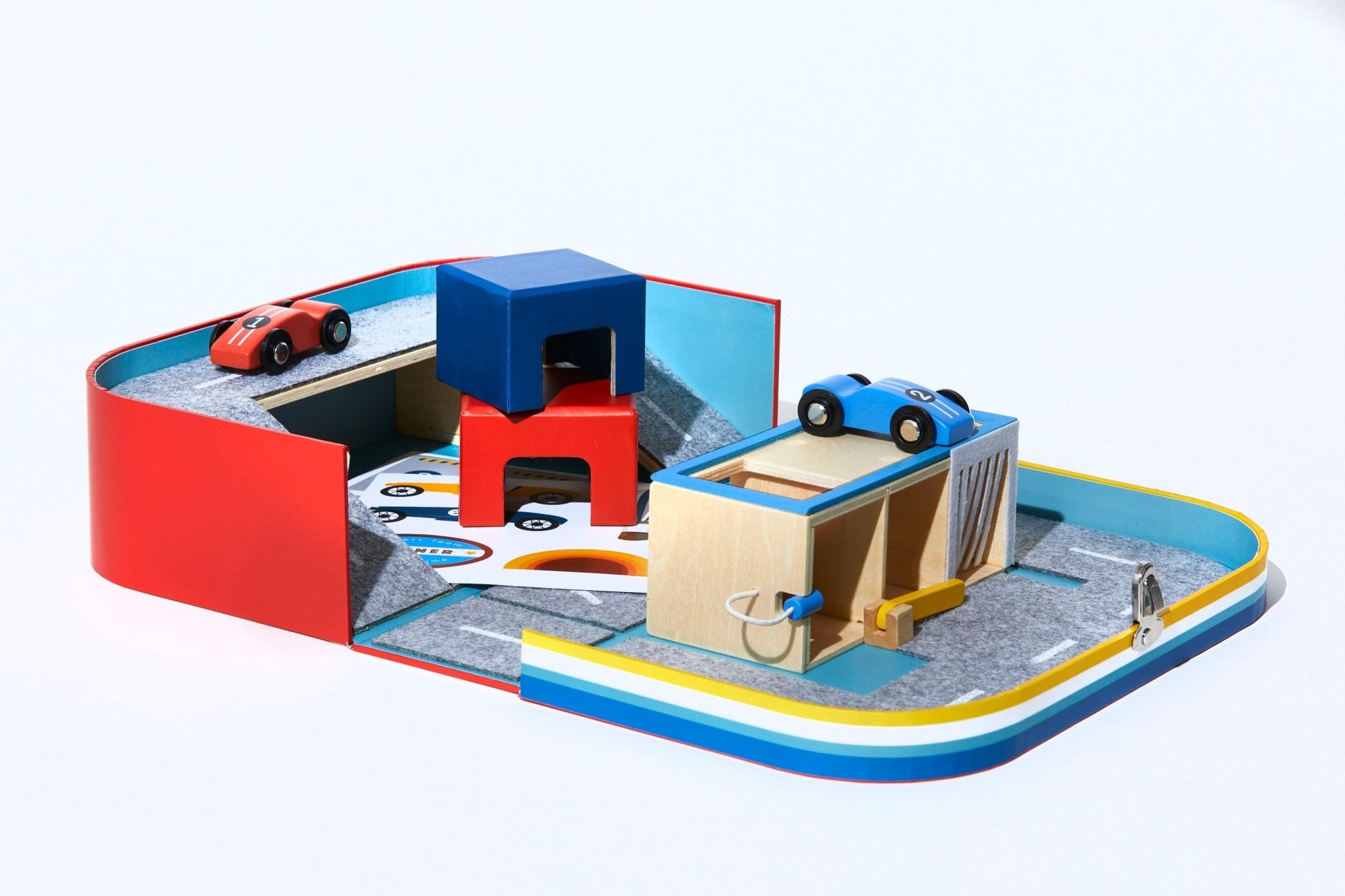 Little Car Suitcase - Travel Toy for Toddlers Ages 2 - 4 - Wonderful Little Company ™