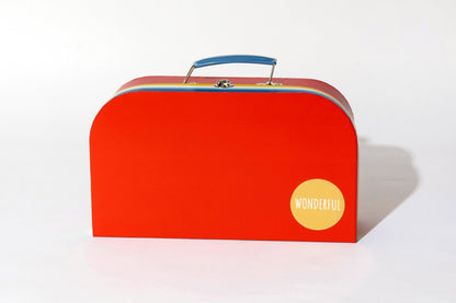 My First Wooden Blocks Suitcase - for Toddlers aged 1 - 3 years - Wonderful Little Company ™