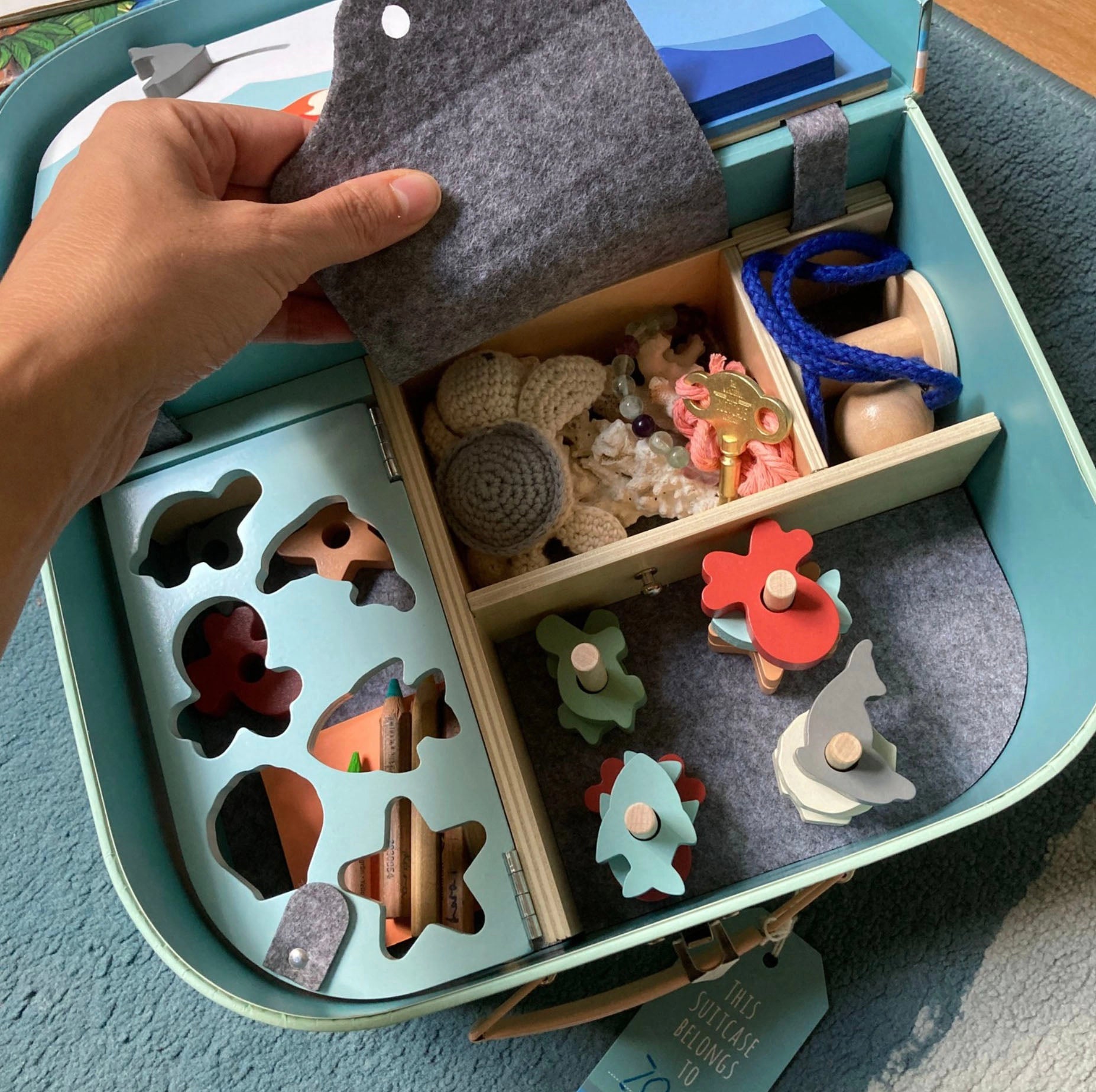 Ocean Explorer Suitcase – One for You, One for a Friend Offer! (Save $59) - Wonderful Little Company ™